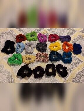 NEW! 21 Velvet Hair Scrunchie Bundle - Multiple Colors